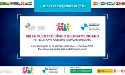 El Instituto Iberoamericano de Investigación y Apoyo a la Discapacidad Intelectual participa en el XIII Encuentro Cívico Iberoamericano.