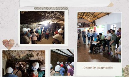 LA CARAVANA DEL OCIO INCLUSIVO HACE SU SEGUNDA PARADA EN LOGROSÁN, EN LA EMBLEMÁTICA MINA COSTANAZA