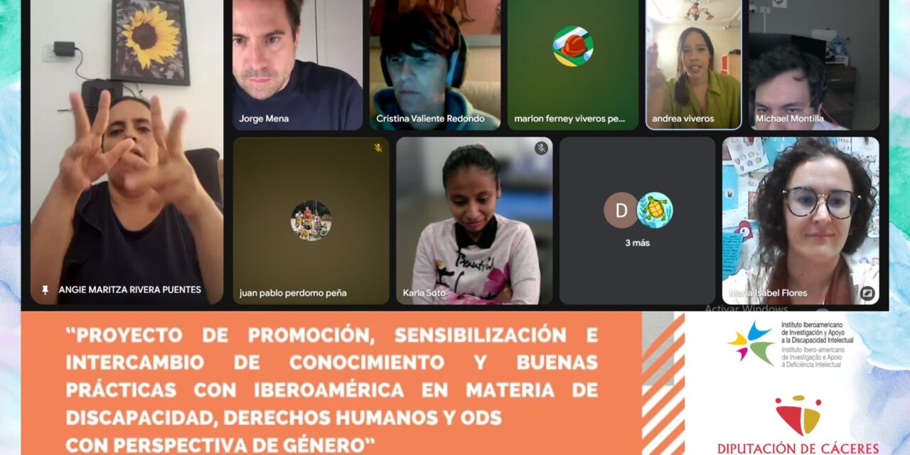 LA FORMACIÓN SOBRE DERECHOS Y EMPLEO CON APOYO INICIA SU RECORRIDO CON UNA PRIMERA SESIÓN ONLINE INTERACTIVA JUNTO A FUNDACOV