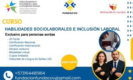 INIBEDI Y DIPUTACION DE CACERES IMPULSAN LA INCLUSIÓN LABORAL DE 60 PERSONAS CON DISCAPACIDAD EN COLOMBIA